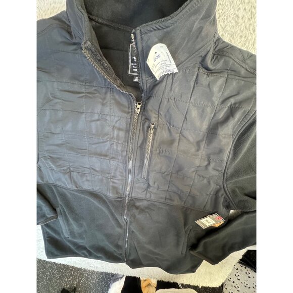 Mens Black Beverly Hills Polo Club Full-Zip Jacket 2X Polyester Expedition NWT - Picture 3 of 14